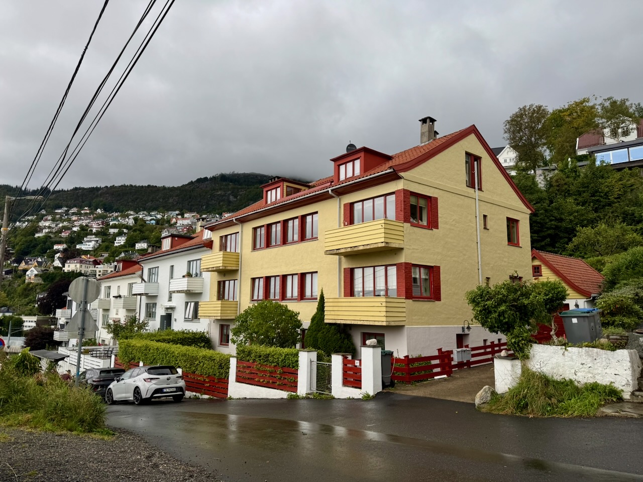 Fløenbakken - mitt studenthjem lå i en av loftsleilighetene